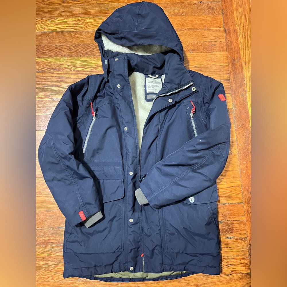 Dark Blue Men's Jacket by